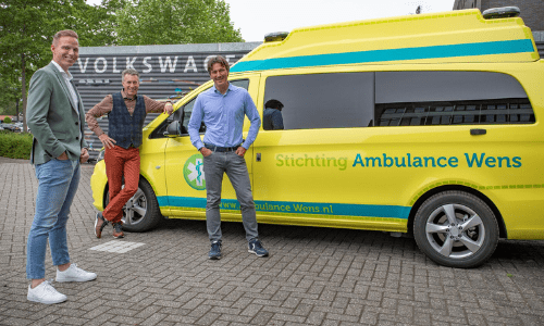 VWPFS sponsor Stichting Ambulance Wens